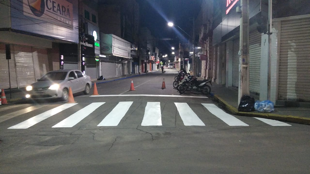 Prefeitura de Juazeiro revitaliza sinalização viária na sede e interior