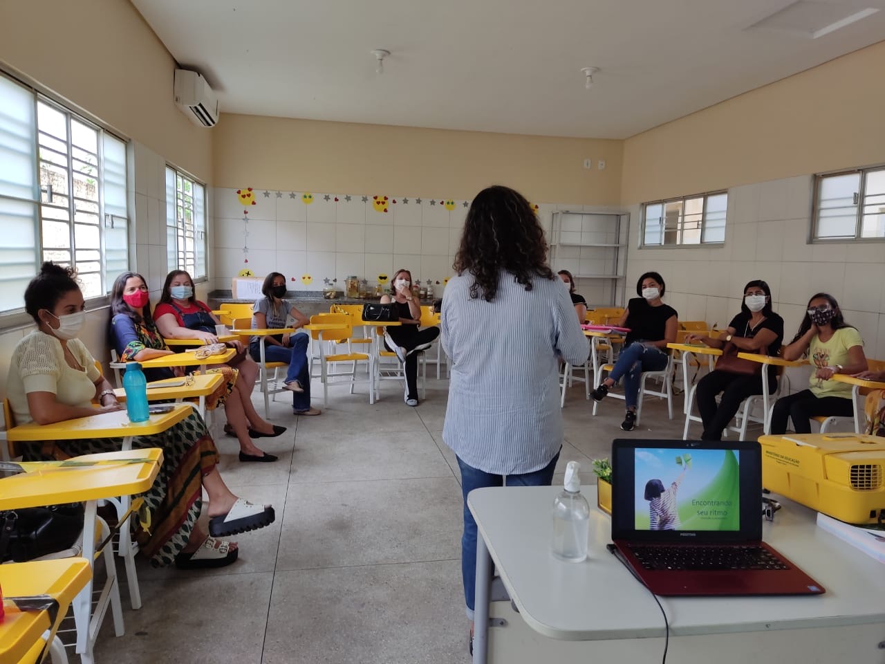 Secretaria de Saúde realiza encontro sobre acolhimento para professores da Rede Municipal de Ensino de Juazeiro