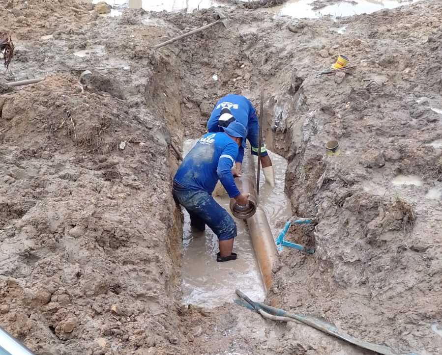 SAAE Juazeiro comunica intervenção emergencial para solucionar problema em rede de água no João Paulo II