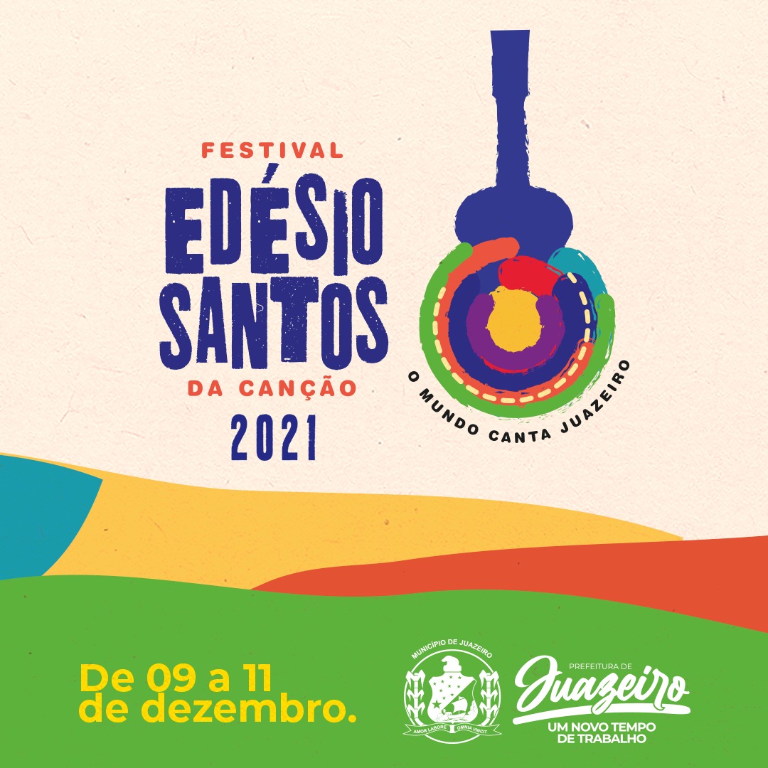 Prefeitura de Juazeiro divulga ordem de apresentação do Festival Edésio Santos da Canção