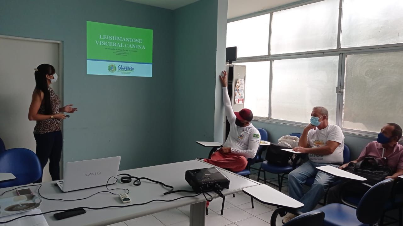 Prefeitura de Juazeiro realiza ciclo de atualização para agentes de endemias do programa de Leishmaniose