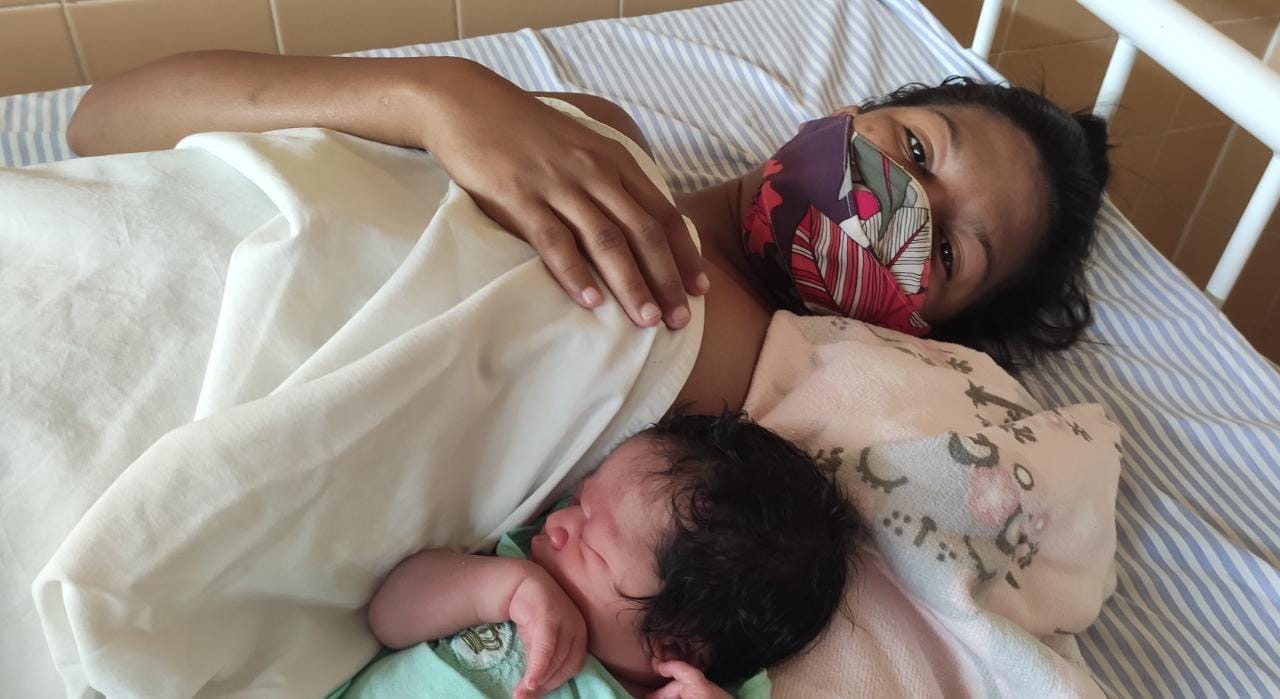 Primeiro bebê de 2022 nascido na Maternidade de Juazeiro é uma menina