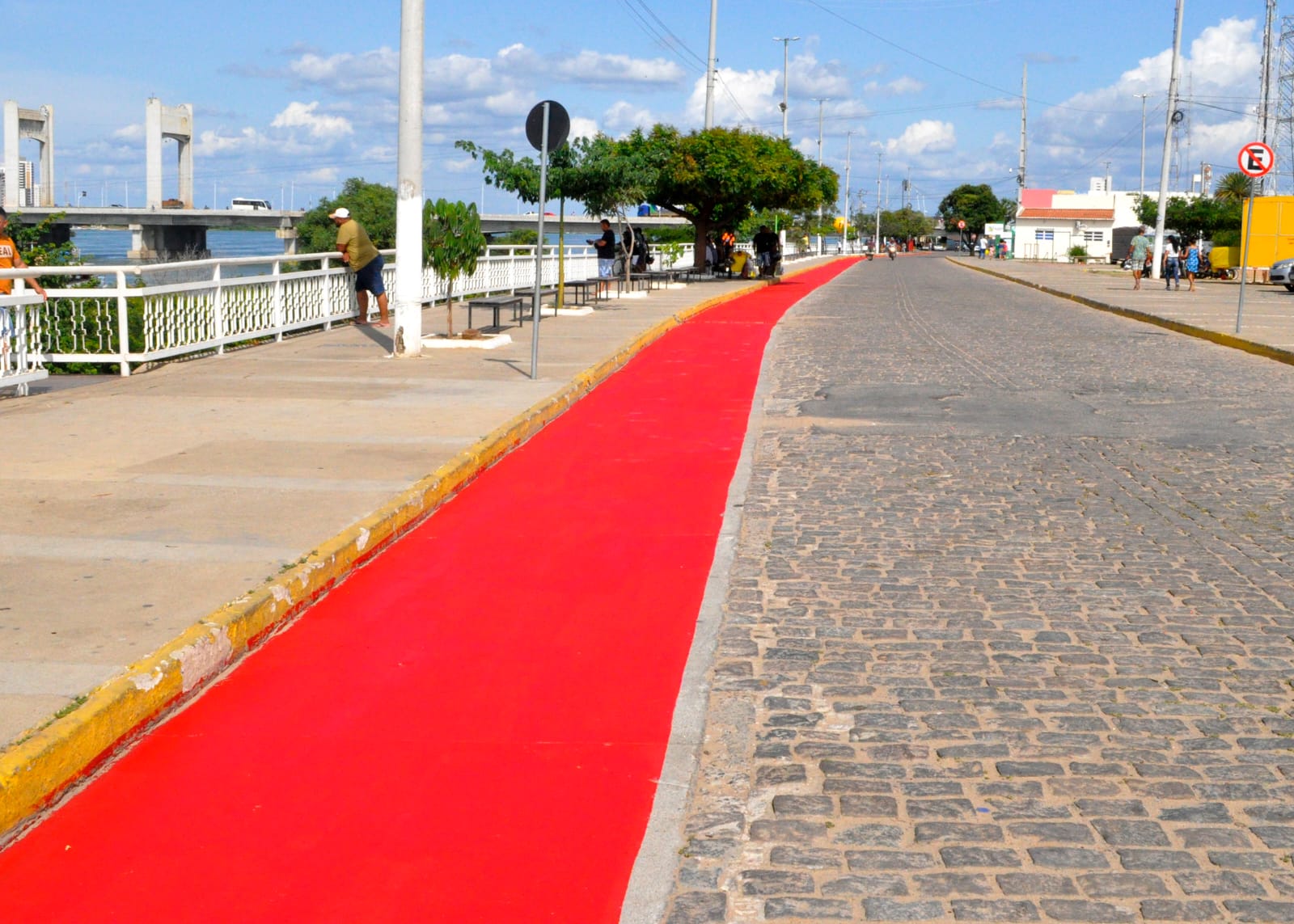 Prefeitura de Juazeiro revitaliza ciclovia da Orla II
