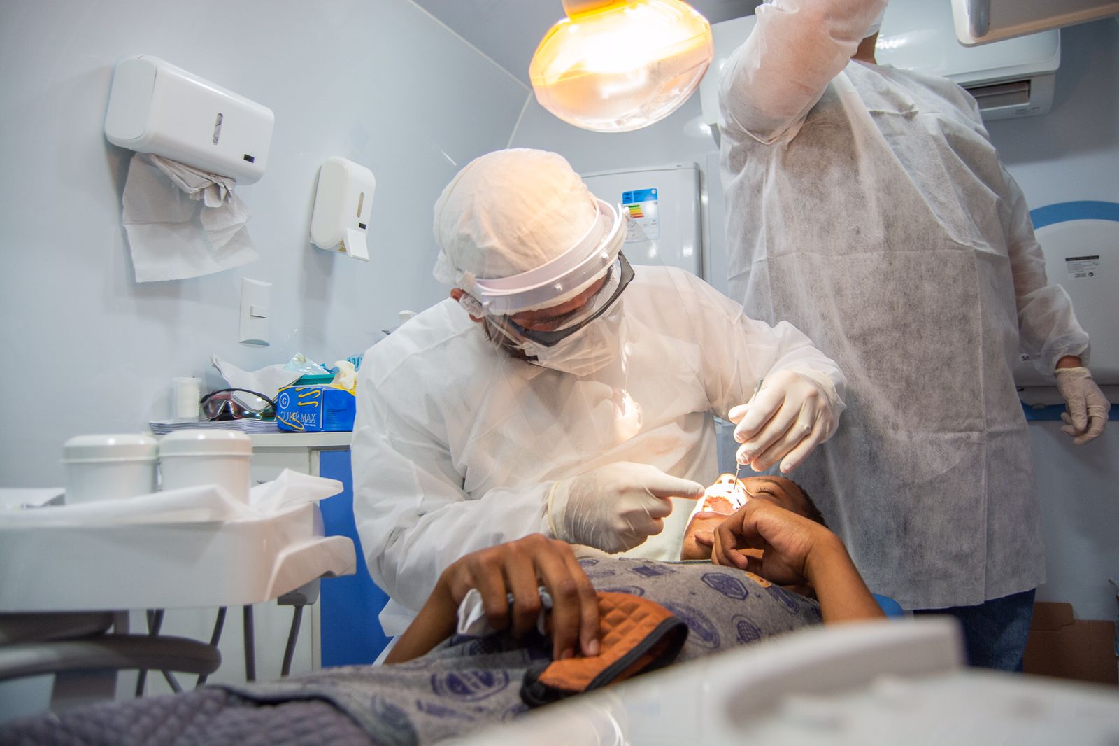 Unidade Móvel da Prefeitura de Juazeiro leva atendimento odontológico ao Residencial São Francisco esta semana