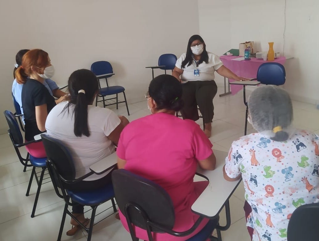 Profissionais da Maternidade de Juazeiro participam de encontro sobre saúde mental
