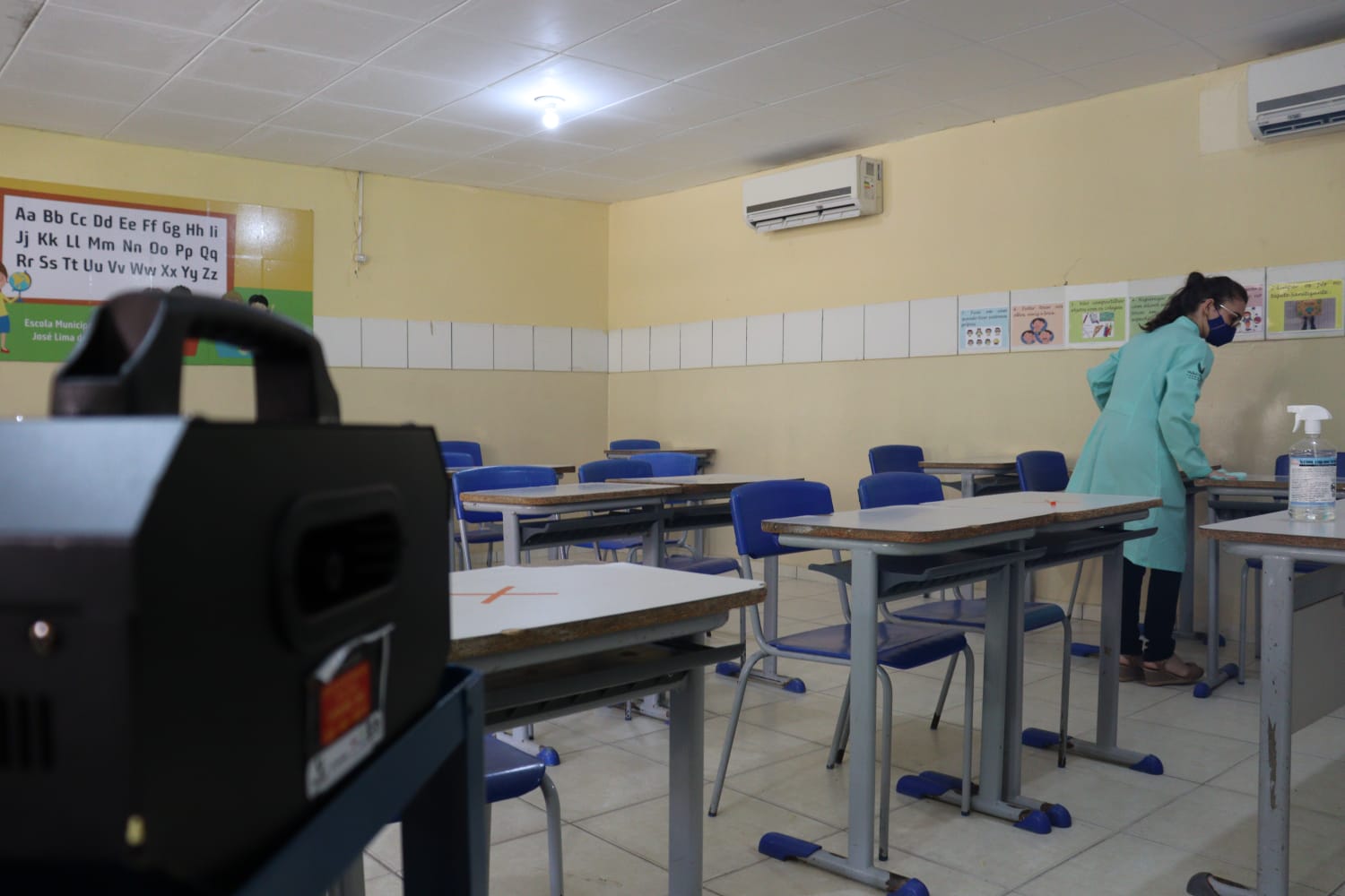 Profissionais da rede municipal de ensino de Juazeiro participarão de curso sobre desinfecção e sanitização escolar