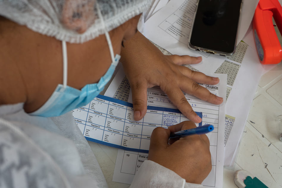 Profissionais da Secretaria de Saúde de Juazeiro passam por capacitação para vacinação de crianças de 5 a 11 anos