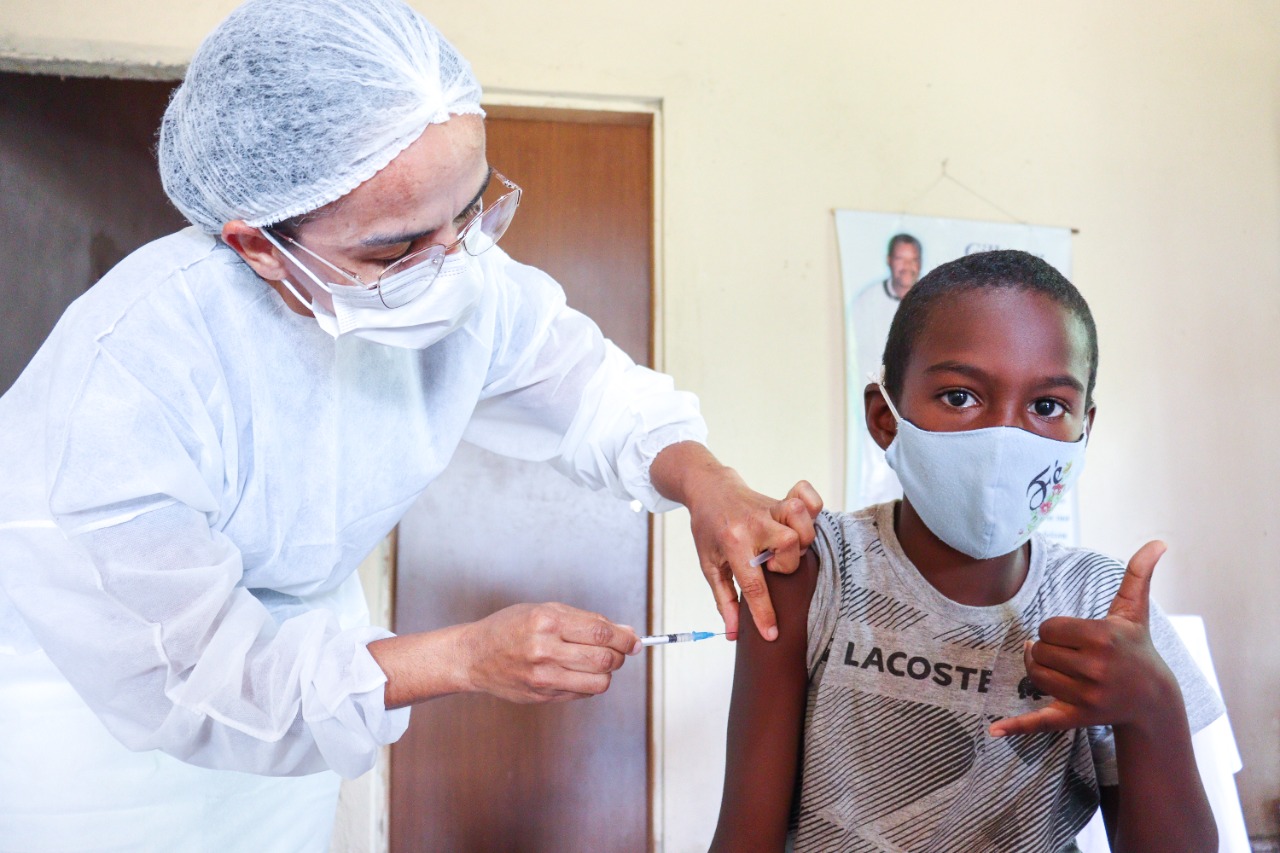 Prefeitura de Juazeiro realiza neste sábado ‘Dia D’ de vacinação de crianças de 5 a 11 anos
