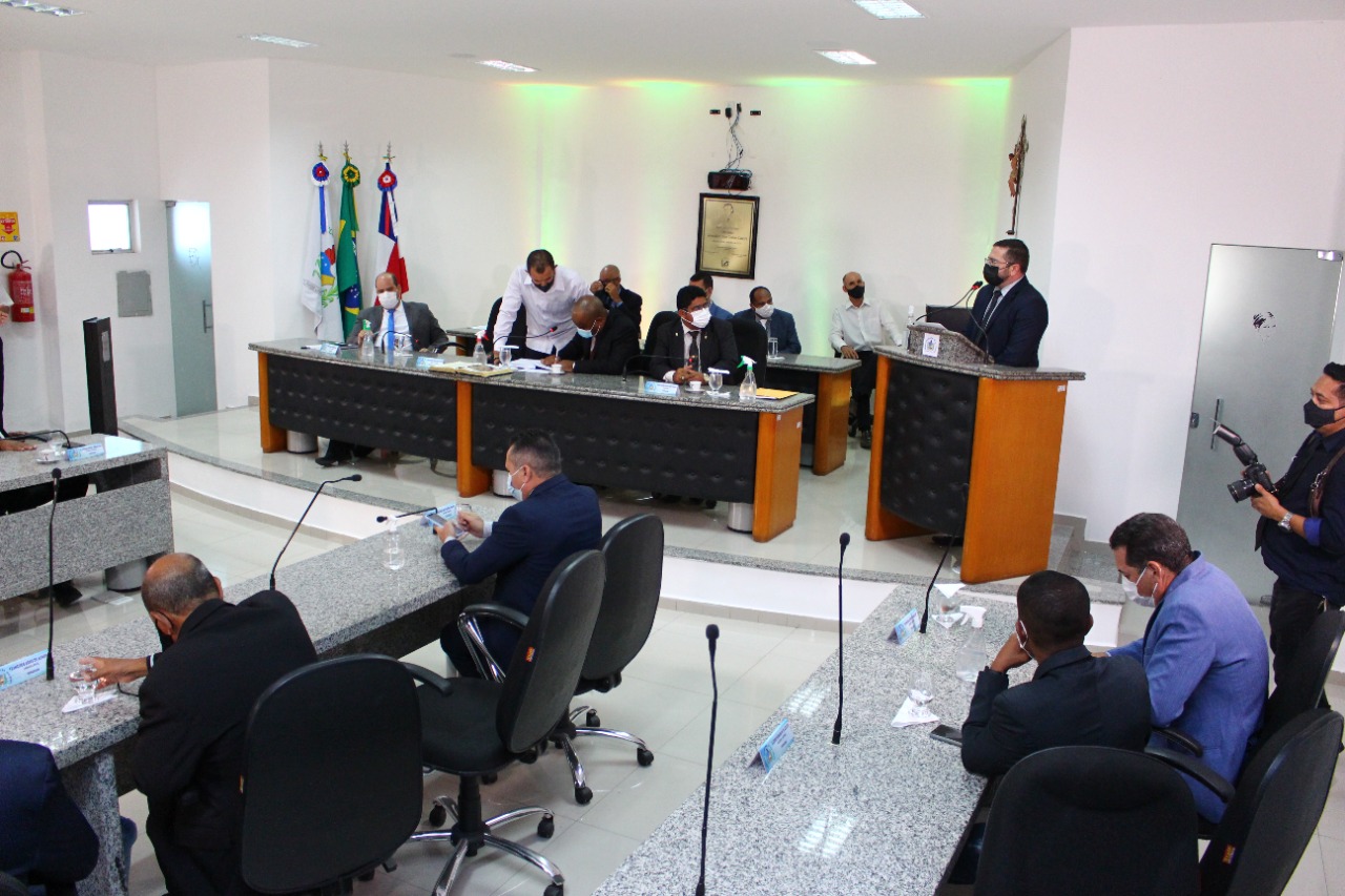 Gestão municipal leva mensagem de compromisso, respeito e transparência para vereadores durante abertura do ano legislativo de 2022 em Juazeiro