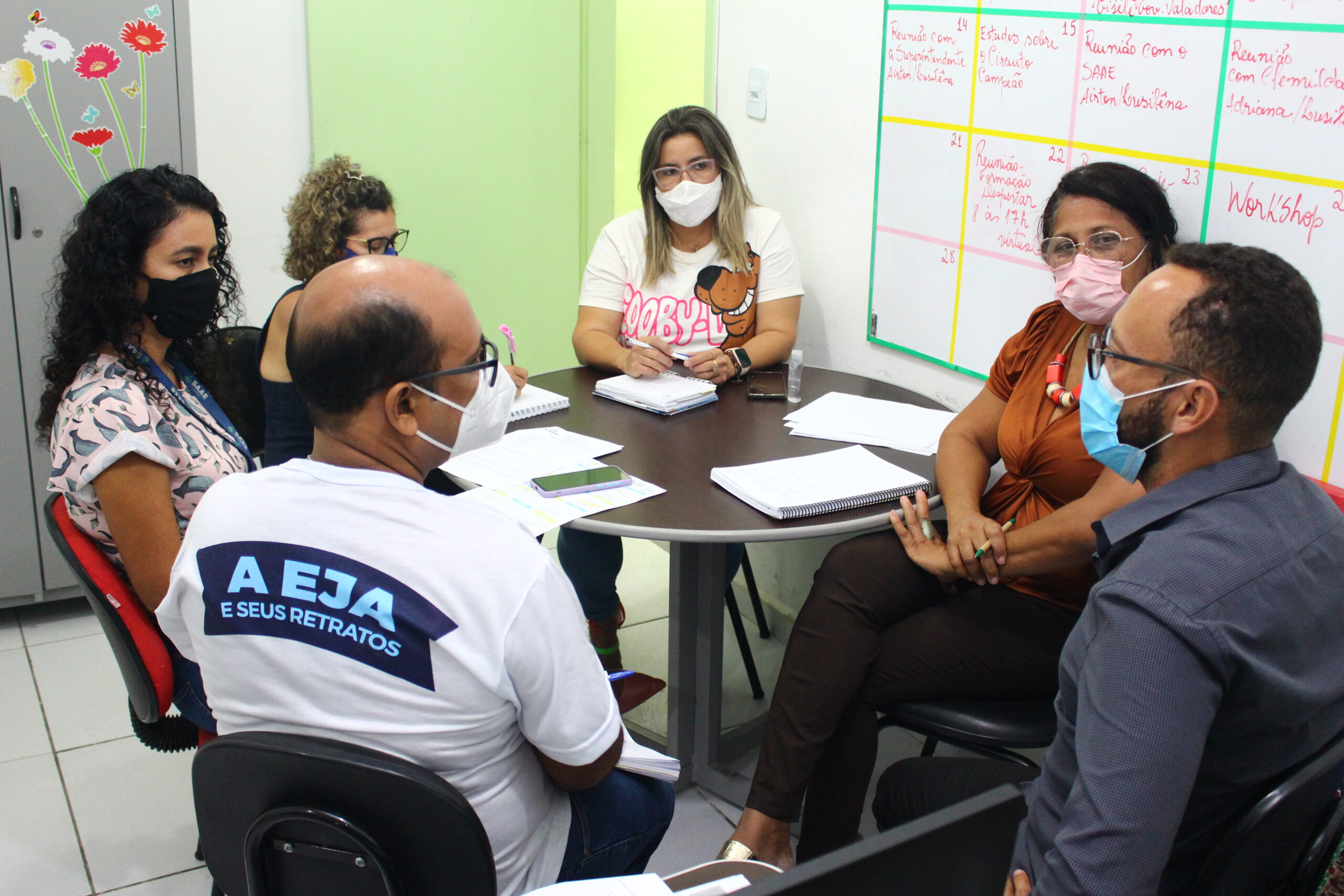 “Terra, água e vida”: Equipes do SAAE e SEDUC definem programação educativa em comemoração do Dia da Água