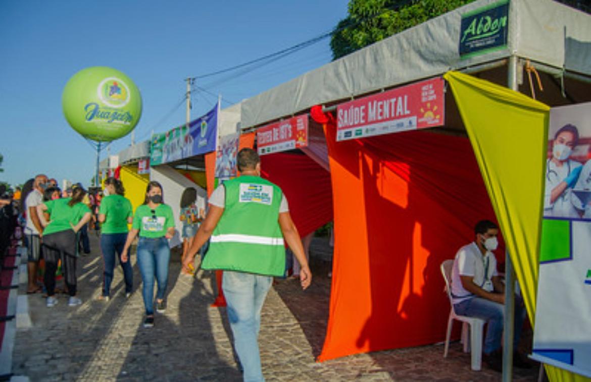 Prefeitura de Juazeiro leva diversos serviços de saúde e atividades esportivas no primeiro dia do ‘Estação Saúde’