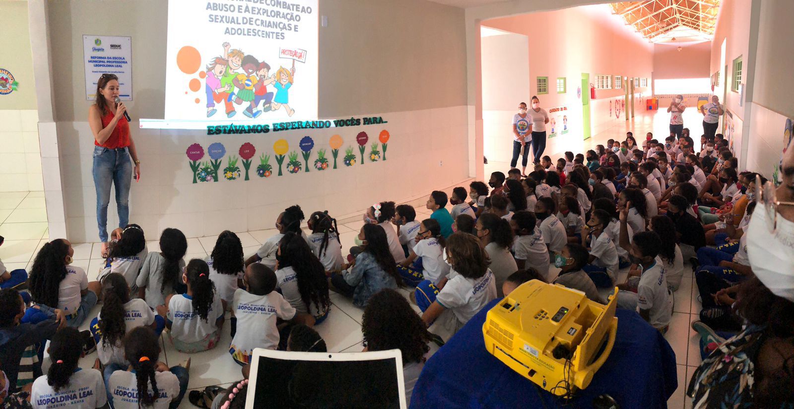 Prefeitura de Juazeiro inicia Campanha de Combate ao Abuso e Exploração Sexual de Crianças e Adolescentes com palestras em escolas municipais