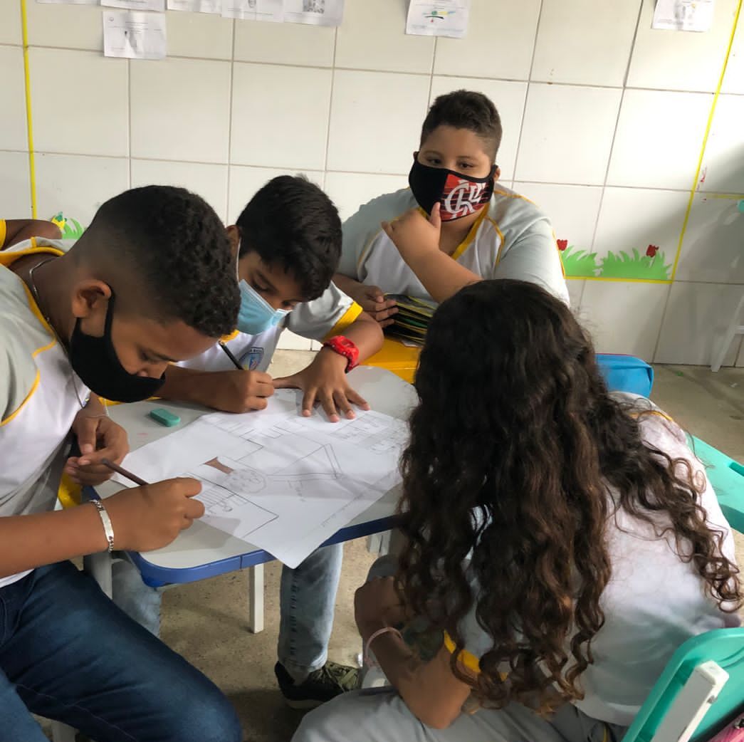 Escola da rede municipal de ensino de Juazeiro desenvolve projeto para reforçar a importância da cultura de paz na unidade
