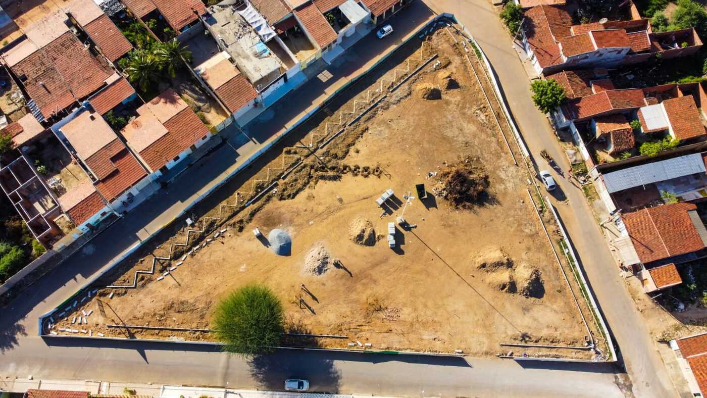 População do Itaberaba ganhará espaço de lazer, esporte e entretenimento com construção da Praça da Amizade pela Prefeitura de Juazeiro