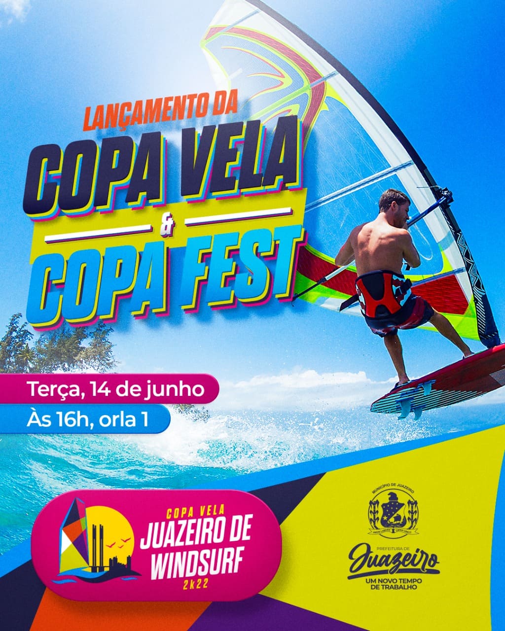 Prefeitura de Juazeiro lança programação oficial da Copa Vela e Copa Fest nesta terça-feira