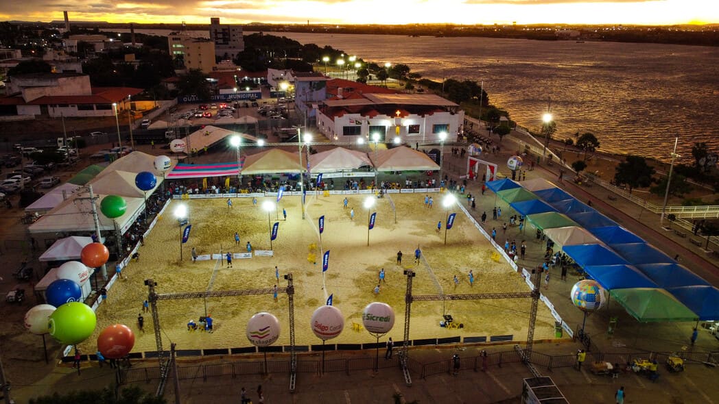 Futevôlei movimenta Orla de Juazeiro e esporte mostra força na cidade com apoio e incentivo da prefeitura