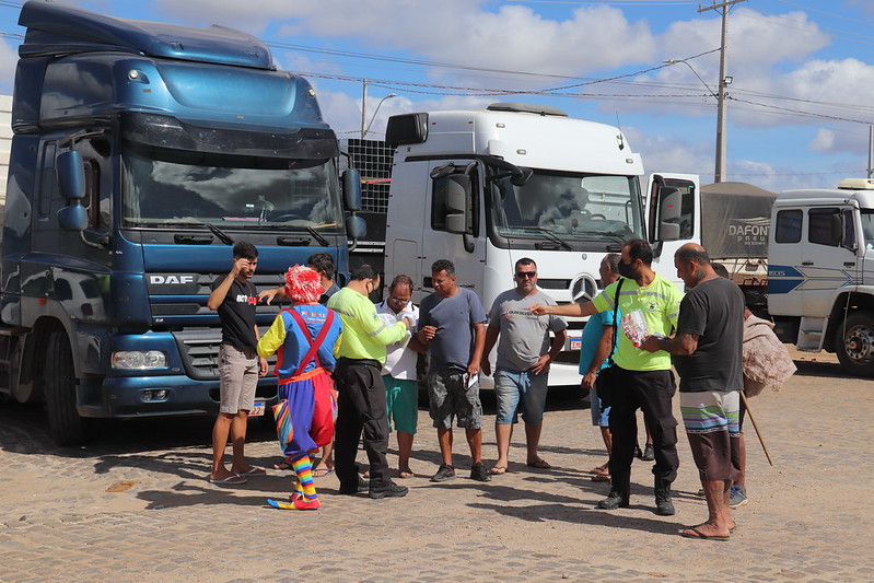 Prefeitura de Juazeiro realiza ação educativa em comemoração ao dia do motorista