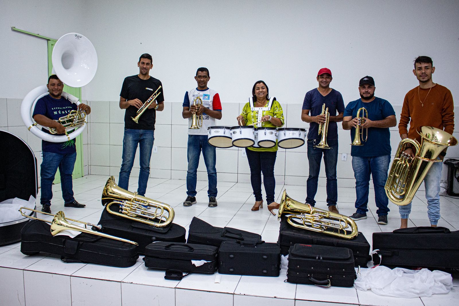 7 de setembro: Prefeitura de Juazeiro realiza amostras técnicas para escolha de instrumentos que irão compor as fanfarras escolares