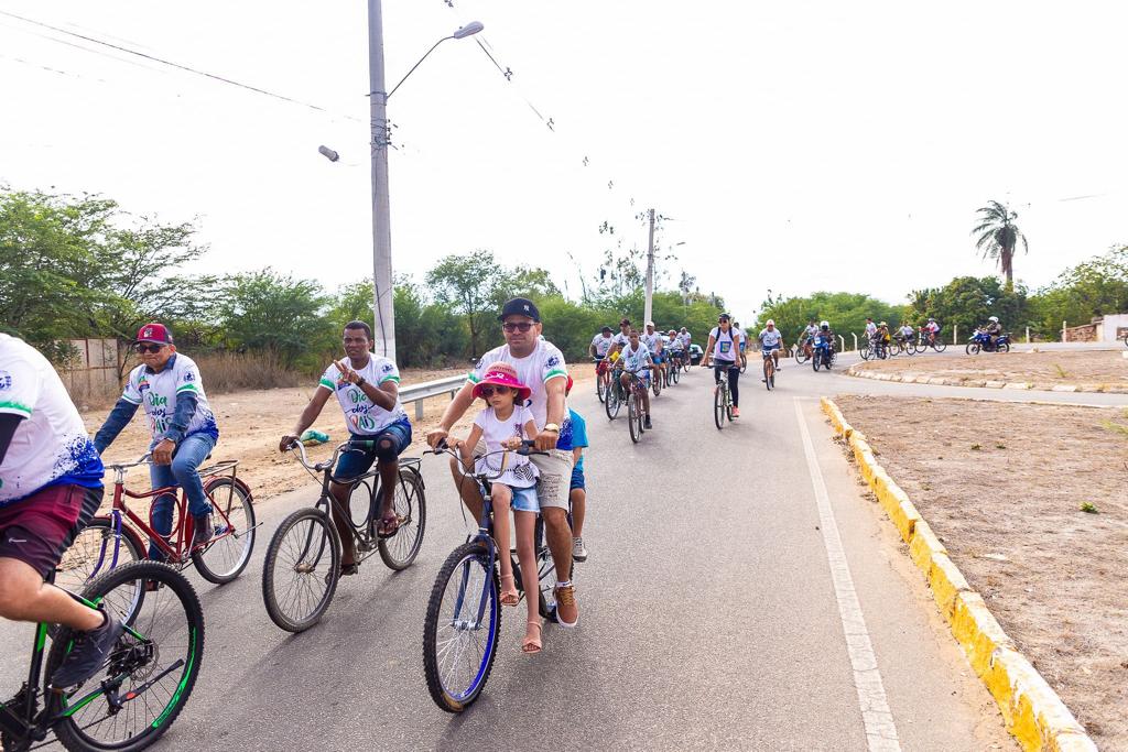 Passeio ciclístico de Dia dos Pais promove saúde, bem-estar e parceria entre pais e filhos em Juazeiro