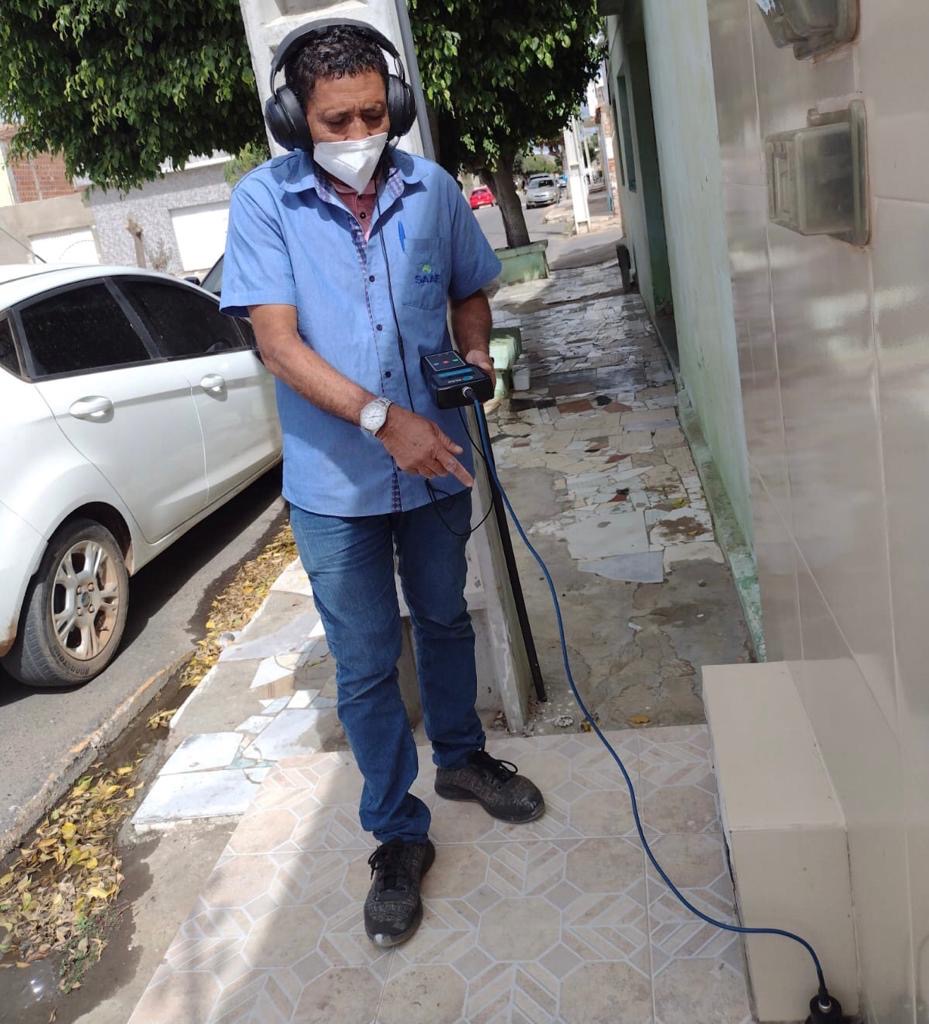 Geofonia: SAAE Juazeiro reduz vazamentos invisíveis com serviço pioneiro na região