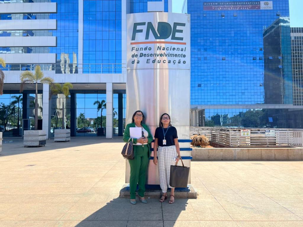 Secretária de Educação de Juazeiro cumpre agenda no FNDE para resolver demandas da alimentação escolar pendentes de antigas gestões