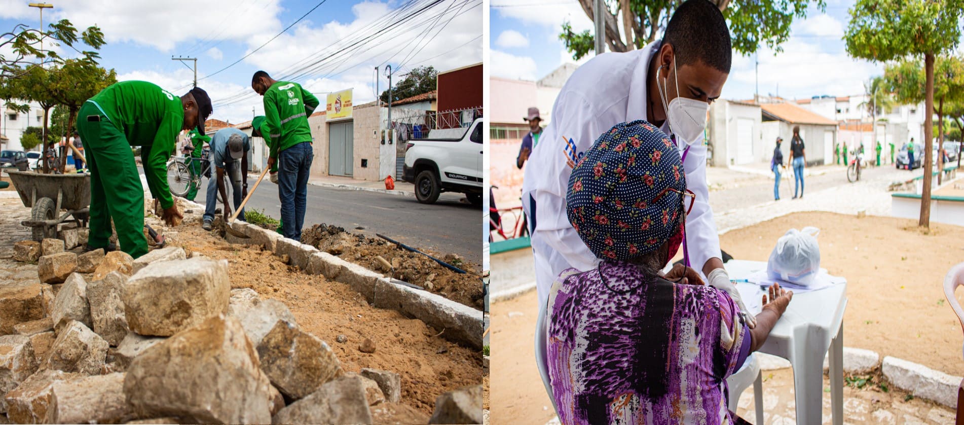 Edição do ‘Juazeiro da Gente’ no Alto da Aliança rende elogios da população e programa é incrementado com atendimentos de saúde