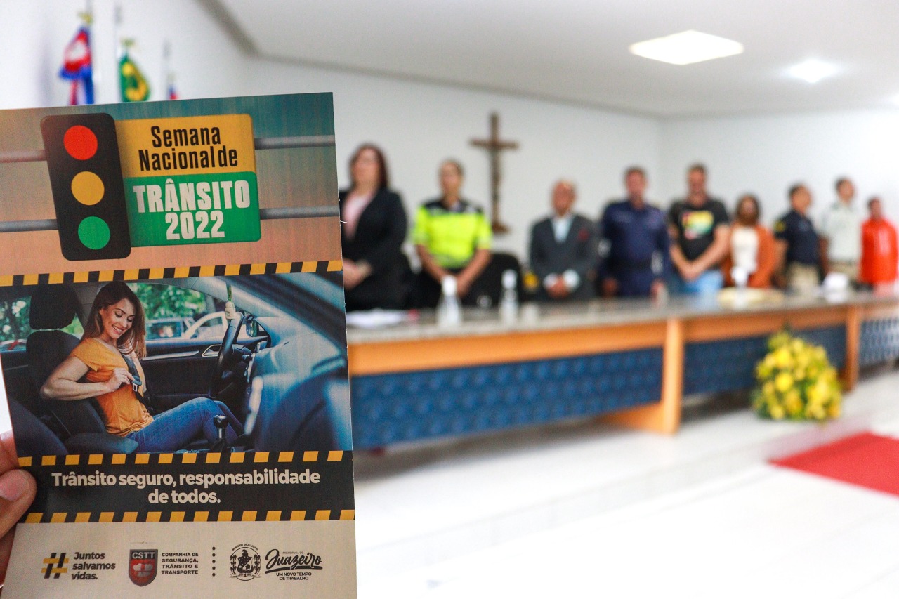 Com foco na educação e orientação, Semana Nacional de Trânsito em Juazeiro é aberta com debate entre prefeitura e diversos órgãos e instituições
