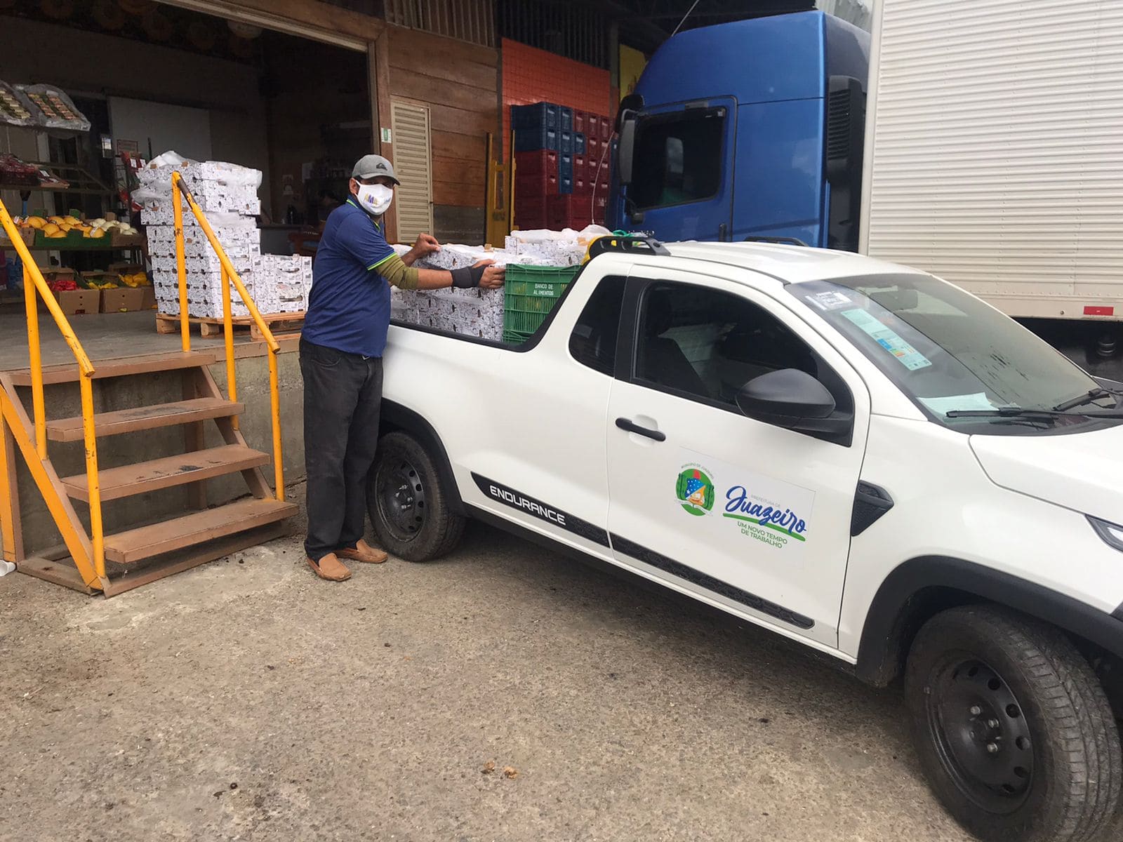 Banco de Alimentos do Mercado do Produtor de Juazeiro ganha incremento de estrutura logística