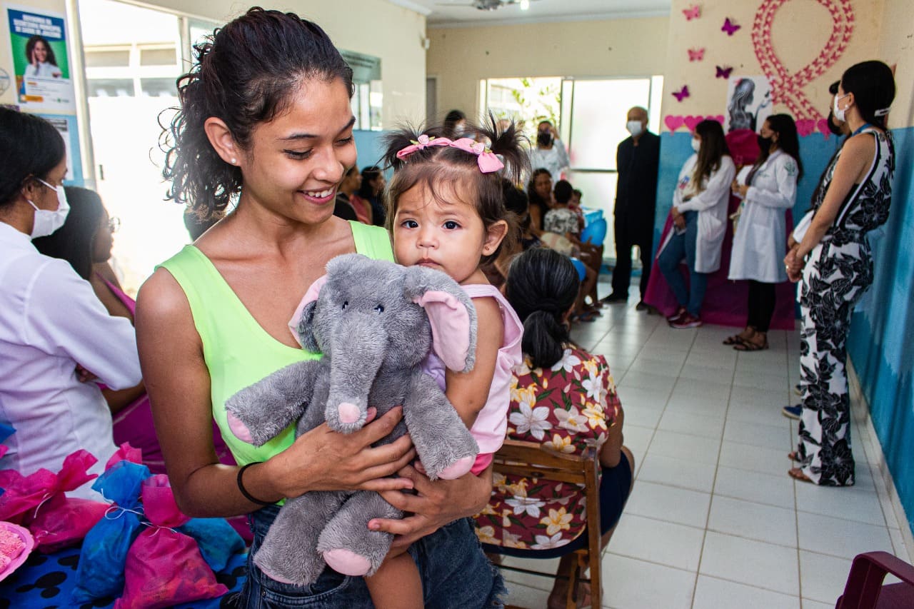 Ações focadas no público infantil são realizadas pela Prefeitura de Juazeiro em equipamentos de saúde da cidade