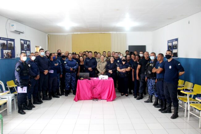 Através de parceria entre Prefeitura de Juazeiro e Polícia Militar, Guarda Civil Municipal recebe treinamento sobre Violência Doméstica