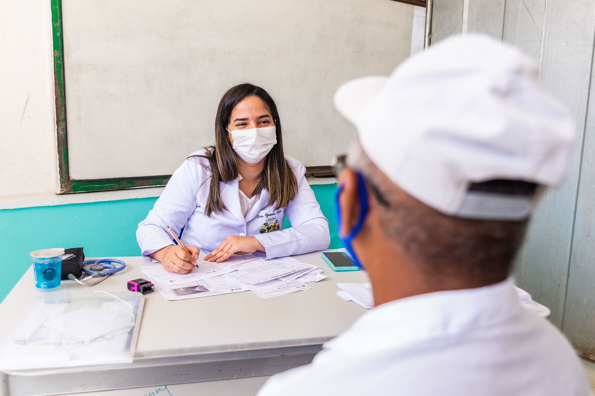 Novembro Azul: Prefeitura de Juazeiro realiza ação de saúde do homem ao lado do Paço Municipal