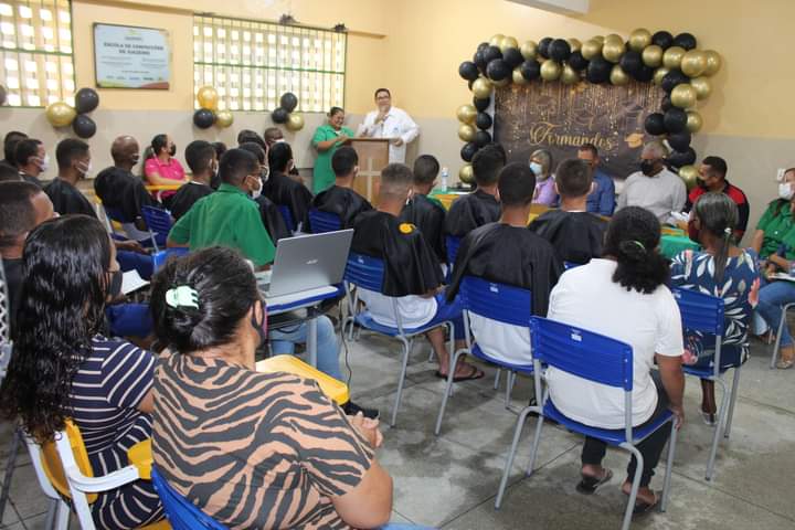 Sentimentos de recomeço, mudança e oportunidades marcaram formatura de internos do Conjunto Penal de Juazeiro
