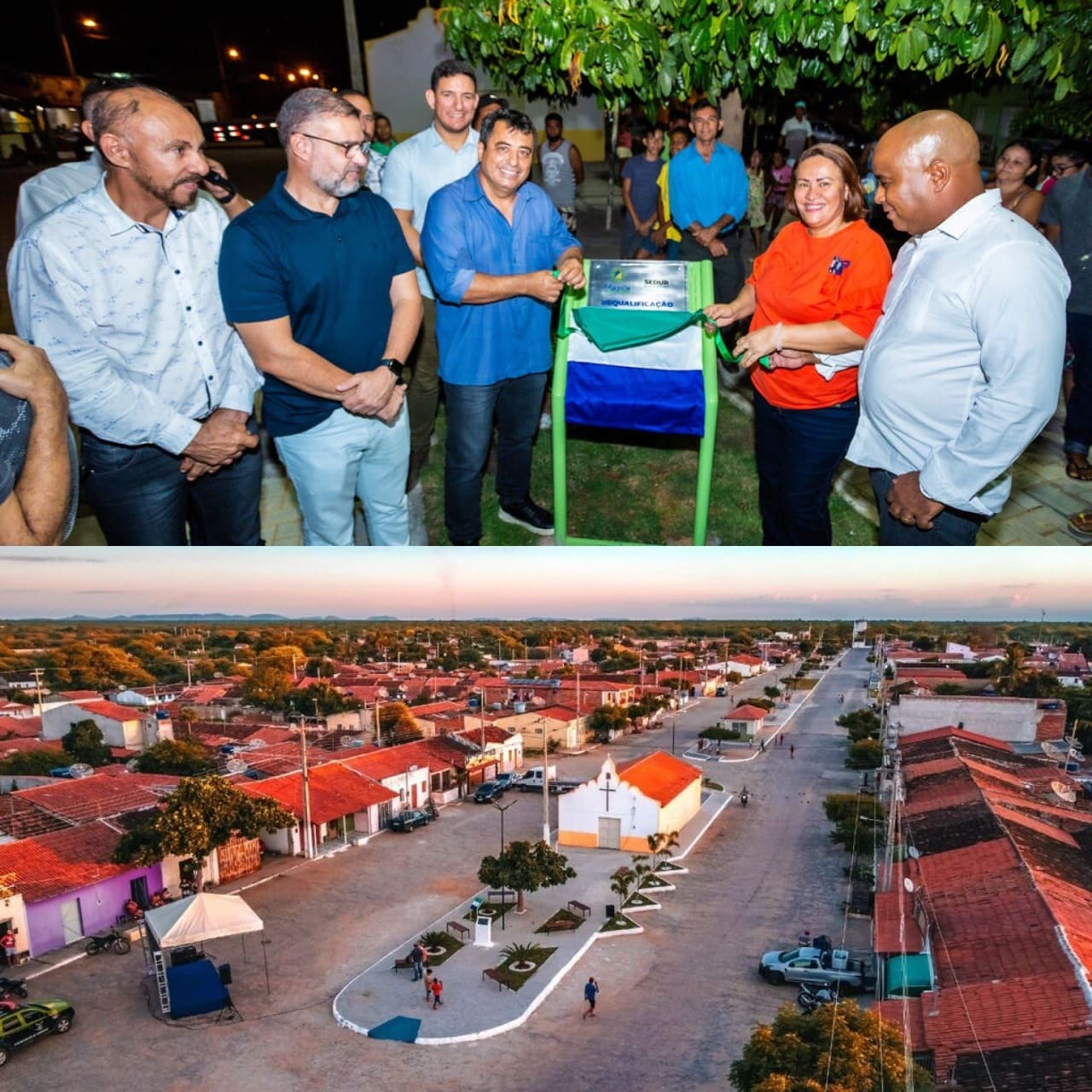 Em clima de festa e alegria, prefeita Suzana Ramos entrega praça em Abóbora e proporciona espaço de lazer e diversão para moradores