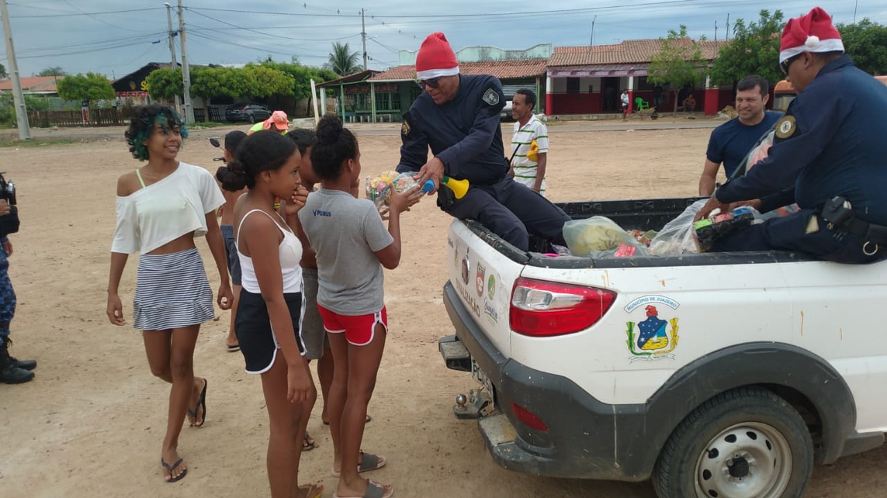 Natal: Guarda Municipal entrega brinquedos para crianças do interior de Juazeiro e divulga balanço de ações sociais realizadas em 2022