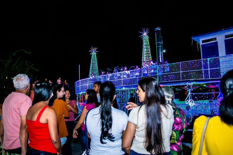 Alegria, emoção, arte, luzes e cores marcam a última noite do Natal Iluminado em Juazeiro