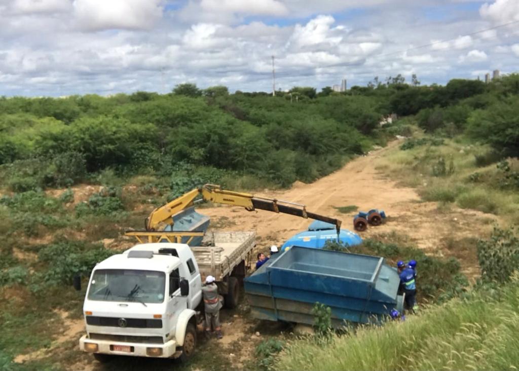 Cheia do rio: SAAE Juazeiro realiza mais uma ação preventiva na Barragem do São Geraldo