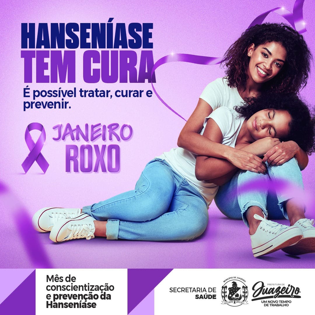 Janeiro Roxo: Prefeitura de Juazeiro realiza ações para identificação de casos de hanseníase e reforça a necessidade de combate à doença