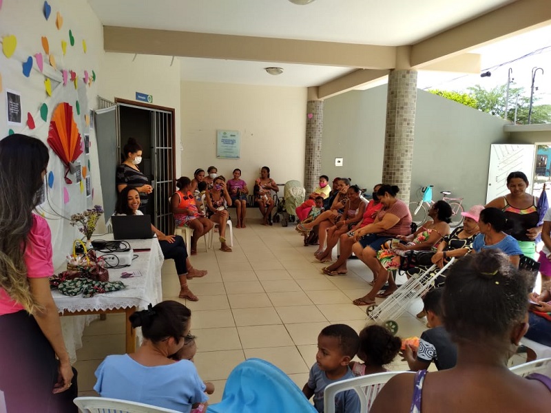 Programação do Mês da Mulher é iniciada em Juazeiro com roda de conversa no bairro Itaberaba