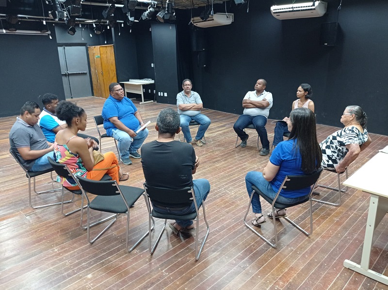 Equipe da Prefeitura de Juazeiro se reúne com Comitê Gestor da Pracinha da Cultura