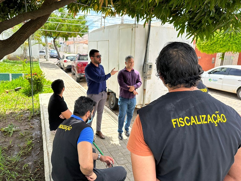 Prefeitura intensifica fiscalização e ordenamento urbano para garantir segurança e organização em Juazeiro