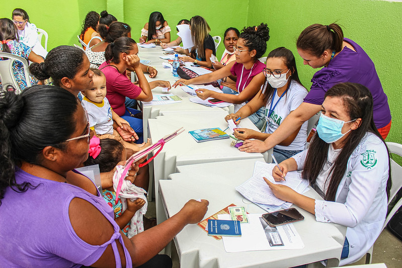 Prefeitura de Juazeiro realiza 120 pesagens de beneficiários do Bolsa Família no bairro Quidé