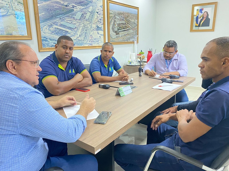 Otimização da segurança no Mercado do Produtor de Juazeiro é tema de reunião