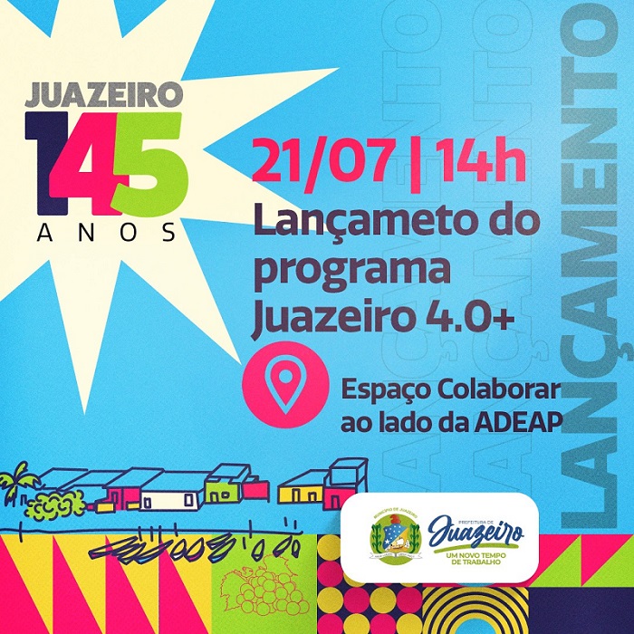 Programa Juazeiro 4.0+ movimentará o ecossistema da inovação em Juazeiro