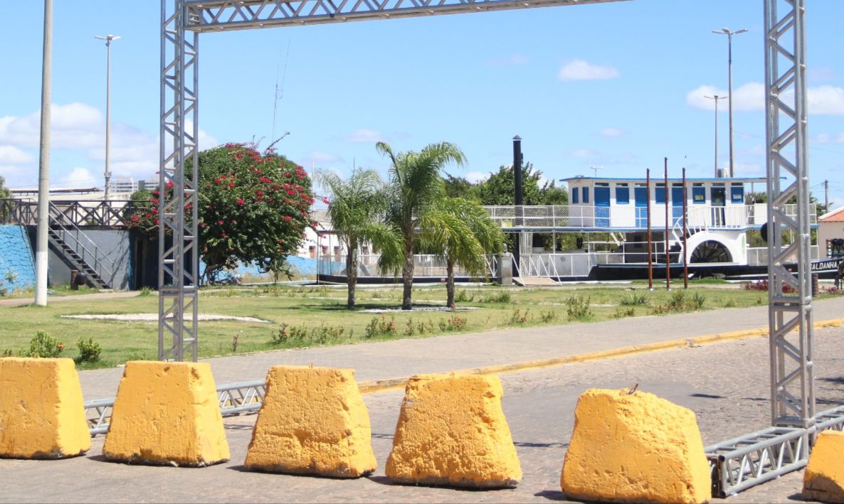 Prefeitura de Juazeiro comunica interdição da Orla II para montagem da estrutura do aniversário da cidade