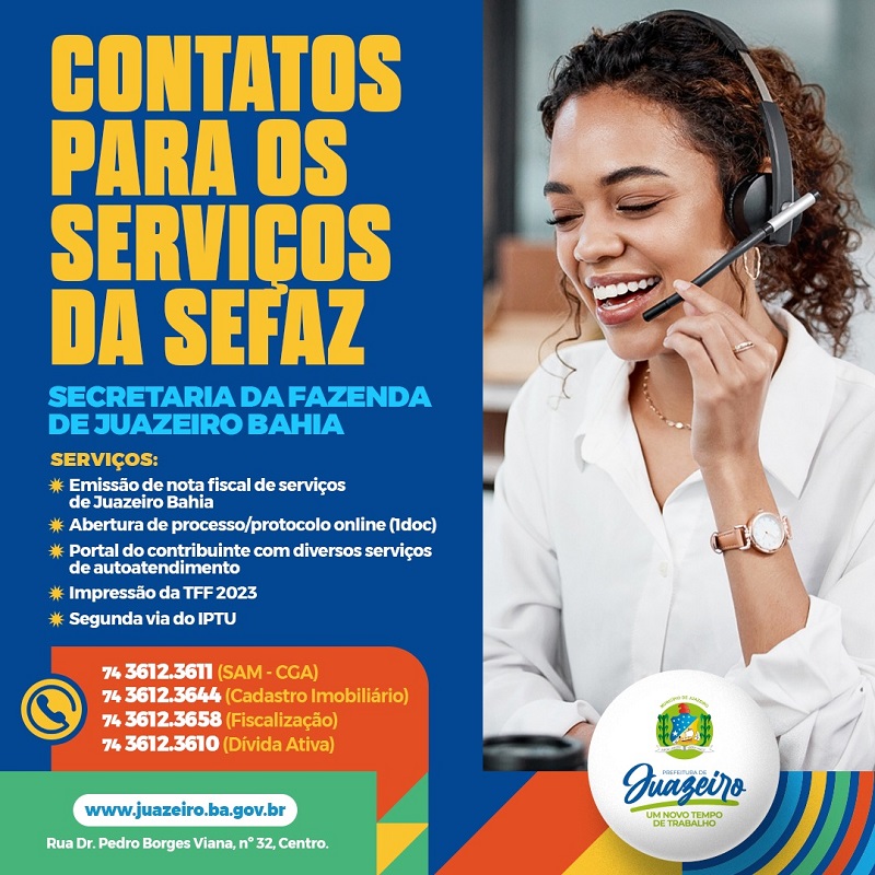 Prefeitura de Juazeiro prorroga prazo para pagamento da TFF em cota única até o dia 31 de julho