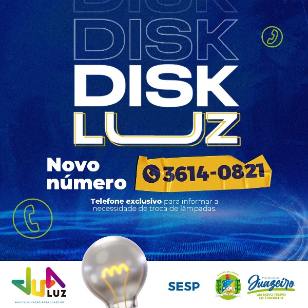 Disk Luz finaliza mês de julho com mais de 800 atendimentos realizados