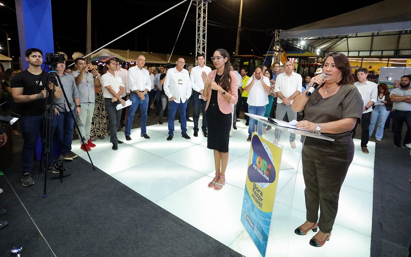 Prefeita Suzana Ramos participa da abertura oficial da 28ª Fenagri
