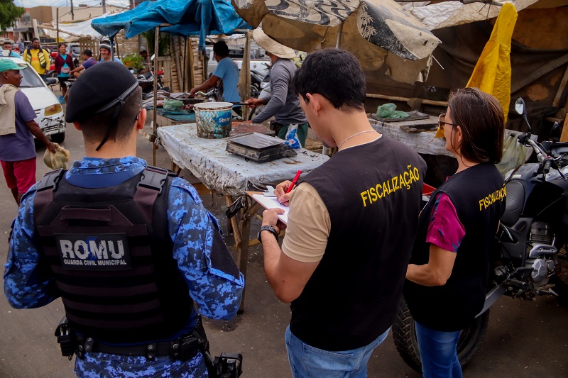 Prefeitura de Juazeiro intensifica ações para garantir o ordenamento urbano na cidade