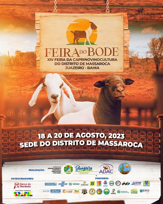 XIV edição da Feira do Bode de Massaroca começa hoje