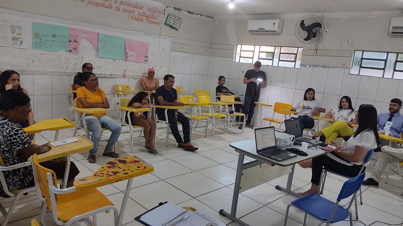 Escola Municipal Mandacaru recebe 1ª edição do projeto ‘Direito ao Ponto na Escola’